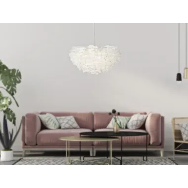 Lampa wisząca FEATHER 60x30 cm (wysokość z kablem 110 cm)